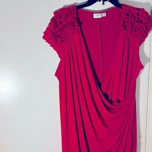 Cato Sleek Red Women’s Dress Size plus 22/24W (Like New non-smoke)
